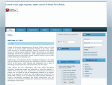 Tablet Screenshot of cims.lk